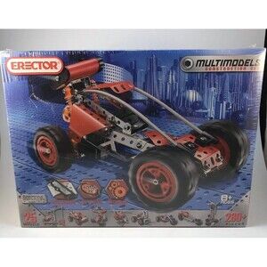 Erector 7550 Multimodels Kids Metal Car Construction Building Toy NEW